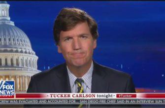 Репортёр Tucker Carlson Fox News
