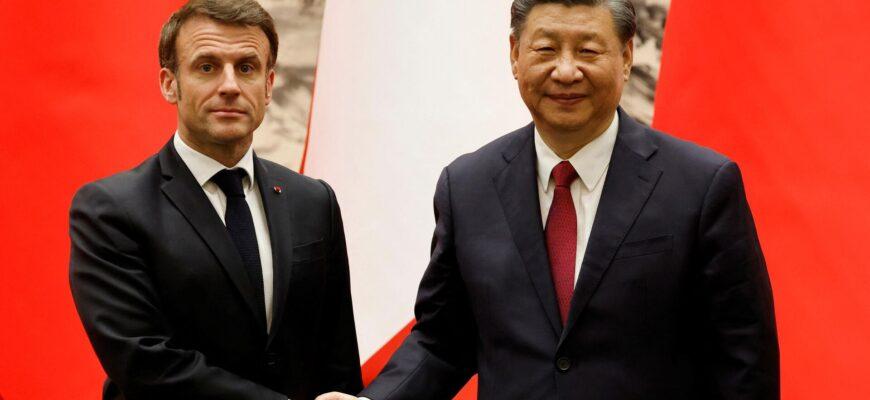 Президент Франции Эммануэль Макрон поехал в Китай, чтобы рейтинг поправить
