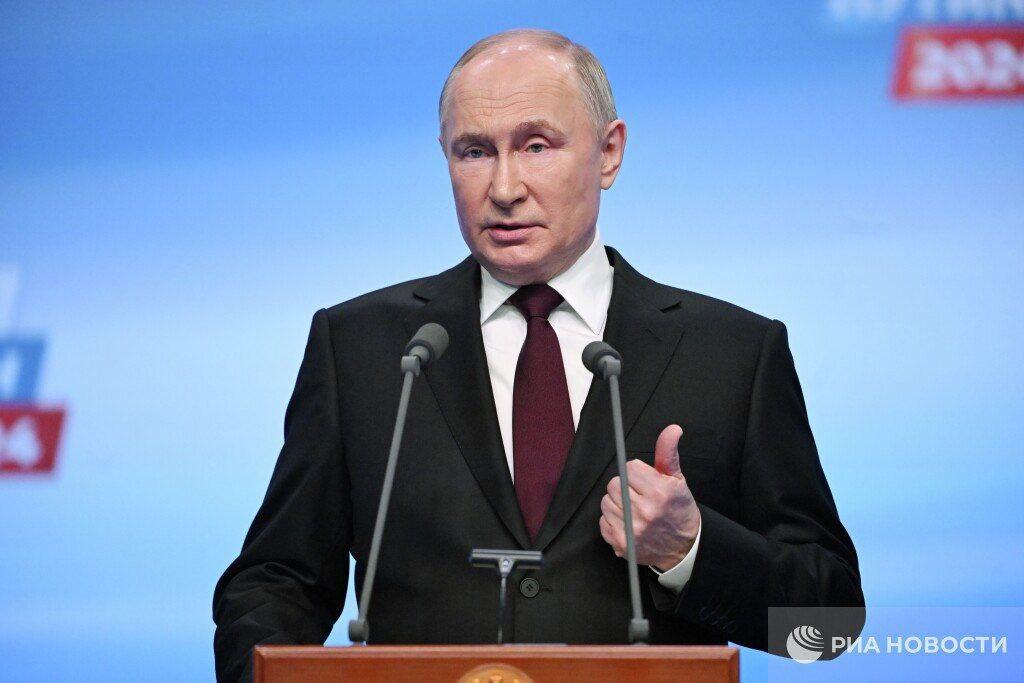 Главные заявления Путина на пресс-конференции в избирательном штабе
