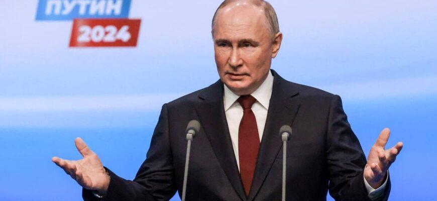 Сокрушительная победа Путина на президентских выборах 2024