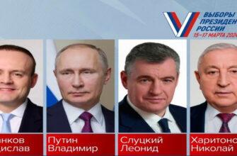Выборы президента России 2024 начались